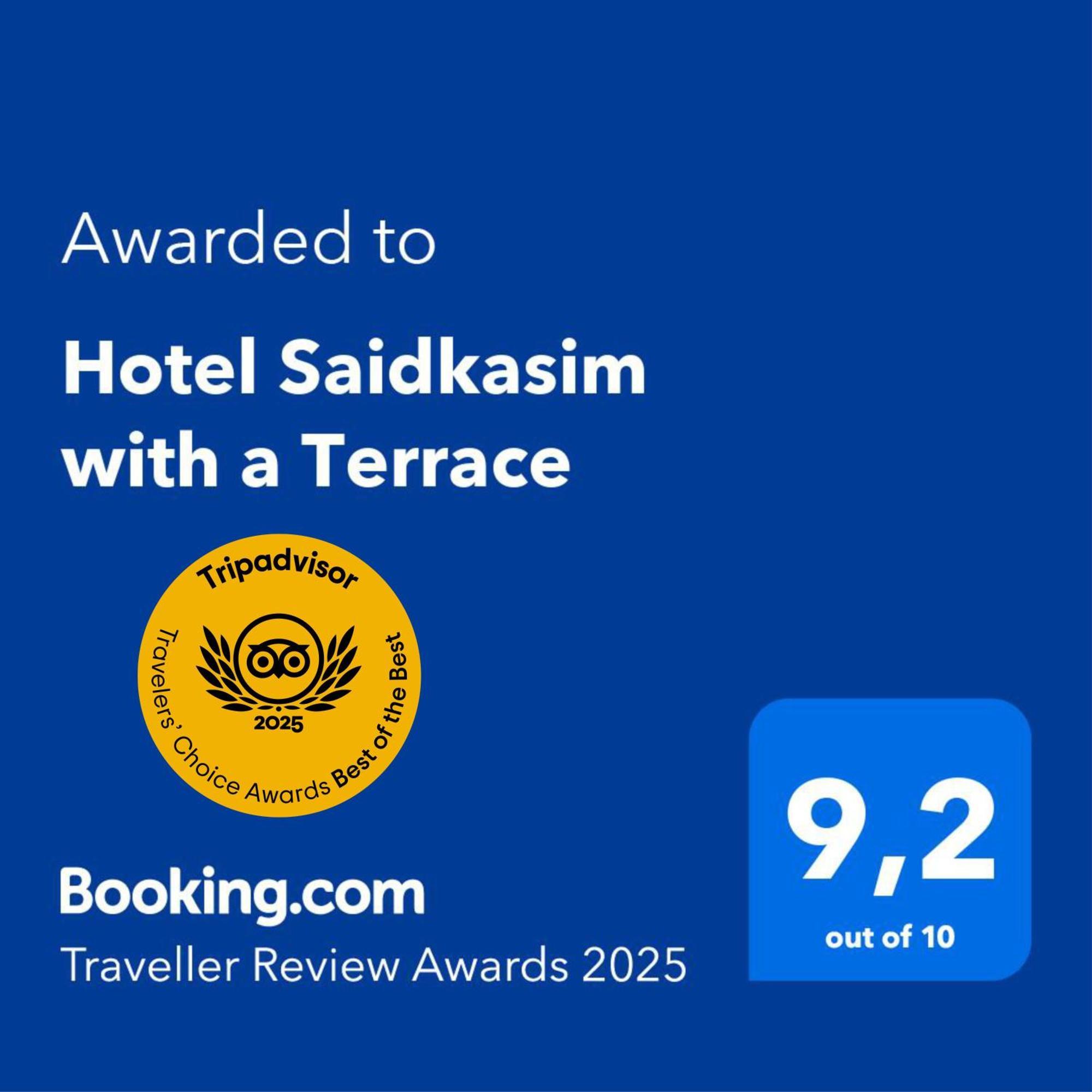 Saidkasim With A Terrace Hotel Buhara Exterior foto